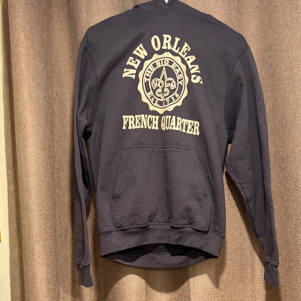 Port and Company New Orleans French Quarter Hoodie - Black